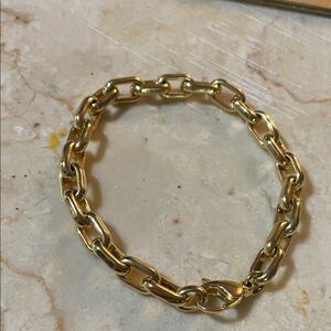 18 K Gold Plated Chain Bracelet